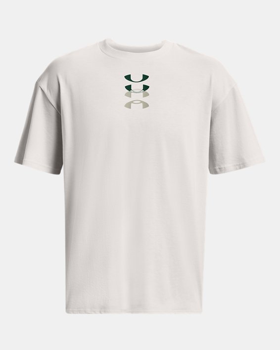 Men's UA Train Anywhere Short Sleeve in Green image number 4